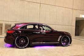 Custom 2009 Infiniti Fx35 2009 Neon Lights Deep Maroon Custom Infiniti Fx35 Infiniti Custom Muscle Cars