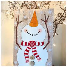 Befolgen sie diese einfache schritte um einen tollen schneemann zu bekommen… Diy Schneemann Auf Holzplatte Villa Landzauber