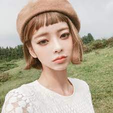 제주도 short hair styles hair beauty blonde asian