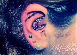 Google Image Result For Http I816 Photobucket Com Albums Zz90 Morbidcaterpillar Triple Daith Piercing Jpg Daith Piercing Piercing Body Piercings