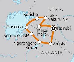 Burundi, rwanda, and the the country is surrounded by indian ocean to the east. Camping Safari Kenia Und Tansania Moja Travel