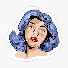 Olive Pop Art Stickers for Sale