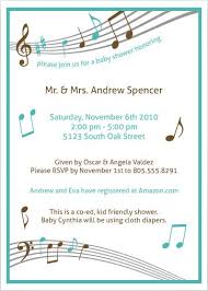 Yes, please) are does every baby shower have to have a theme? Turquoise Chocolate Brown Gray Music Themed Baby Shower Invitation Music Baby Showers Butterfly Baby Shower Baby Shower Invitations