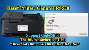 The waste ink absorber is almost full. Canon Code 1700 Easyfixs Solution For Errors The Ink Absorber Becomes Almost Full 1700 Or Ink Absorber Full 5b00 5b01 On The Canon Pixma Ix6500 Series Download Software For Your