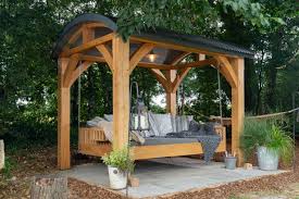 Luxury garden swing seat bed. The Uk S Leading Swing Seat Maker Shares Some Of Its Most Popular Products The English Home