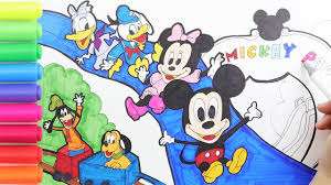 Coloring Minnie Mickey Mouse Disney Coloring Page How To Draw Mickey Disney Coloring Pages Mickey Minnie