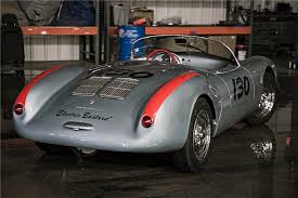 Photos of late actor james dean's fatal car accident that were to be used in court are going to auction in august and are expected to bring in $20,000. 1955 Porsche 550 Custom Spyder
