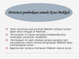 Pembukaan kota mekah bermaksud pembebasan kota mekah daripada pengaruh, amalan dan cengkaman jahiliyah. Bab 5 Kerajaan Islam Di Madinah Ppt Download
