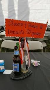 50th Birthday Party Ideas For 50 Year Old Man Centerpieces For A Man S Birthday 50th Birthday Party Ideas For Men 50th Birthday Party 50th Birthday Men
