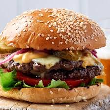 Creamy blue cheese and tangy cherries are. Best Burger Recipes Recipe Burger Recipes Easy Bbq Recipes Best Bbq Recipes
