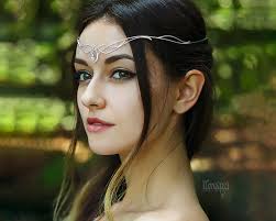 Sterling Silver Elven Tiara Omelia