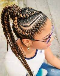 Blonde Goddess Braids Goddess Braids Hairstyles Feed In Braids Hairstyles Hair Styles