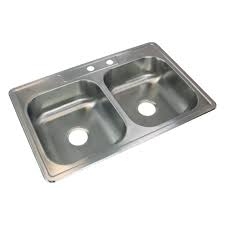 Maybe you would like to learn more about one of these? Brushed Finish Transolid Stde33226 3 Select 3 Hole Drop In 50 50 Double Bowl 22 Gauge Stainless Steel Kitchen Sink 33 In X X 6 In Single Bowl Kitchen Sinks Kalingauniversity Ac In