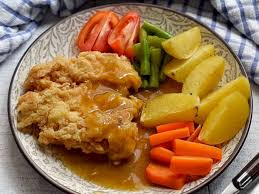 Brown sauce merupakan saus yang terbuat dari kaldu tulang sapi yang dipanggang. Murah Meriah Begini Membuat Steak Ayam Crispy Indozone Id