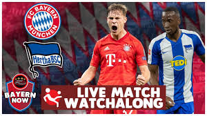 Hertha bsc is going head to head with bayern münchen starting on 5 feb 2021 at 19:00 utc. Bayern Munich Vs Hertha Berlin Live Match Watchalong Bundesliga Clash Youtube