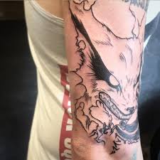 Kurama From Naruto Anime Tattoos Naruto Tattoo Tattoos