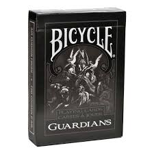 The reader may observe that many of the designs were revised one or more times and thus appear in multiple variants (e.g. Bicycle Guardians Playing Cards Bicycle Playing Cards