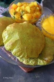 palak poori recipe priya kitchenette