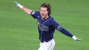 Phillips began the season as a platoon outfielder for the royals and ended it as a cult hero for the rays in the world series. Rays Brett Phillips Has Tons Of Fun In Mopup Pitching Appearance Sporting News