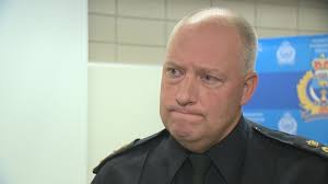 Regina's police Chief Evan Bray hangs up his hat
