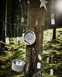 Gift Tags Tied Onto A Tree So Guests Can Write A Message And Leave It In A Box For Wedding Guest Book Ikea Diy Ikea Decor