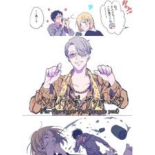 コーヒー吹きこぼした 笑 https mobile twitter com guze119911119 status 803666192653160448 ppap penpineappleapplepen victornikiforo yuri on ice yuri on ice comic yuri