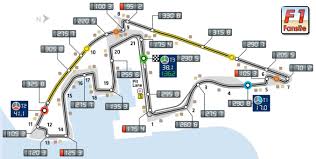 Follow all the latest updates from the first grand prix of the season as lewis hamilton sets sights on a record eighth world title. Yas Marina F1 Circuit Track Map Layout F1 Lap Record