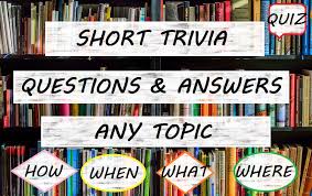 From tricky riddles to u.s. Write Questions For Your Trivia Questions For Quiz By Rajawebber Fiverr