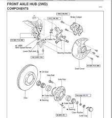 Btw, the toyota parts house has the individual parts which it will gladly sell for $400.00+ per side, so please refrain from referring me to them. Replace Wheel Bearing 2wd Tacoma World
