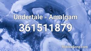 We have more than 1 milion newest roblox song codes for you. Undertale Amalgam Roblox Id Roblox Music Codes