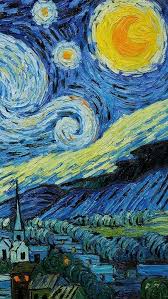 Papeis De Parede Hd 4k Papeis De Parede Tumblr Papeis De Parede Para Iphone Masculino Van Gogh Wallpaper Starry Night Art Starry Night Van Gogh