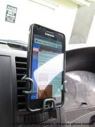 Free Diy Wire Mobile Smart Phone Car Holder Clips Into Vents Marijn Org Car Phone Holder Diy Phone Holder Car Holder