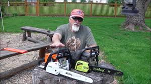 A quick chain adjuster also makes it simple to put the correct tension on the saw chain without. Stihl Ms 180 C Be Review Part 1 Youtube