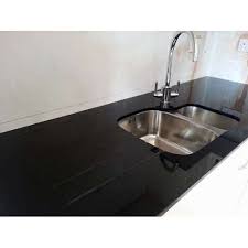 Your kitchen countertop stock images are ready. Black Also Available White Granite Kitchen Countertop For Countertops Thickness 20mm Rs 230 Square Feet Id 21654094648