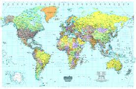 The four straight lines that show where your map begins. House Of Doolittle Write On Wipe Off Laminated World Map 38 X 25 Inch Hod711 Buy Online At Best Price In Uae Amazon Ae
