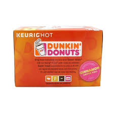 In the bowl of a. Dunkin Donuts Bakery Series Cinnamon Coffee Roll K Cup Pods 10pk