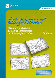 Im muttersprachlichen deutschunterricht haben sich bildergeschichten fest in der sekundarstufe i und ii insbesondere als anreize zum erzählen und schreiben und somit. Texte Schreiben Mit Bildergeschichten 1 2 Klasse Auer Verlag