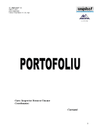 Curs inspector resurse umane (autorizat). Portofoliu Curs Inspector Resurse Umane