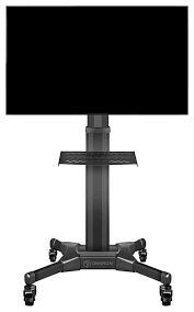 It is necessary to consider the space available in table of the best rolling tv carts reviews. Onkron Mobile Tv Stand With Mount Rolling Tv Cart For 32 55 Lcd Led Flat Scr Contemporary Entertainment Centers And Tv Stands By Tvmountstvcarts Houzz