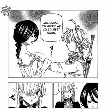 When he uses his demon powers, his eyes turn black and the mark of the beast, the symbol of the demon clan, appears on his forehead. Is Meliodas X Elizabeth A Disturbing Couple Spoiler Alert Forums Myanimelist Net