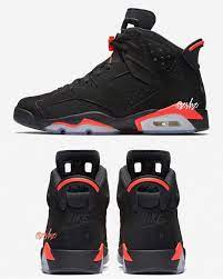 Inclure les jordan retro etc. Air Jordan 6 Black Infrared Chaussure Nike Jordan Chaussure Basket Homme Chaussure Sport Homme