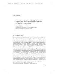 Pdf Modeling The Spread Of Infectious Diseases A Review