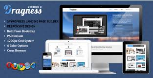 10+ best landing page free wordpress themes 2021 · personal web · buildup · combine lite · organizing lite · bizgrowth lite · spangle · pubstore lite. Download Free Dragness V3 2 Responsive Wordpress Landing Page Theme Themesfreedownload Net