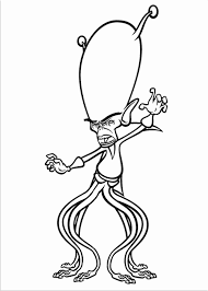 Just add a few nice words to your personal ecard, then send it off to brighten a loved one's day. Monsters Vs Aliens Coloring Pages