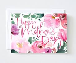Floral Aquarell Muttertagskarte Werdende Mutter Geschenk Muttertag Diy Muttertags Bastelarbeiten