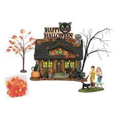 #ghosts #halloween #halloween decorations #halloween decor #dept 56 #a. Department 56 Halloween Village The Black Cat Flat 2018