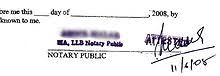 Live scan fingerprints are required and are submitted to the department of justice and the fbi. Notary Public Wikipedia