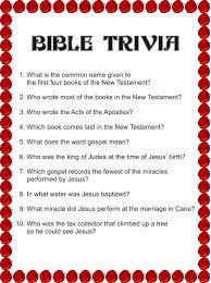 They help you to test your knowledge level as well as to challenge your friends on different questions. 6 Best Youth Bible Trivia Questions Printable Printablee Com