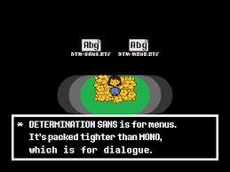 On the other hand, another font family that was used on their debut album high voltage is glaser stencil font. Determination Better Undertale Font On Behance