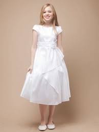 Cascading Taffeta Communion Dress First Communion Dresses First Communion Dresses Dresses Communion Dresses